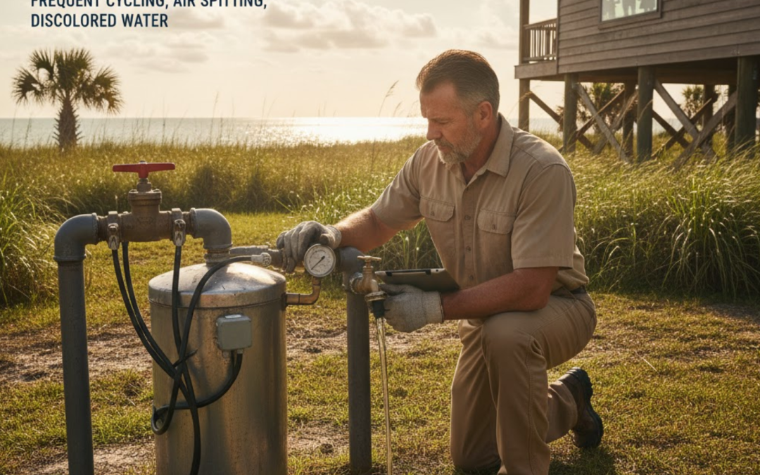 5 Critical Signs Your Well Pump Needs Immediate Attention: A Gulf Coast Homeowner’s Guide